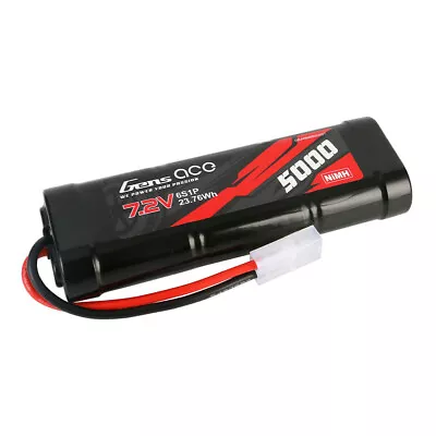 Gens Ace 6S 5000mAh 7.2V  Soft Case NiMH Battery (Tamiya) - RC Addict • $38.21
