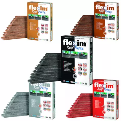 Flexim Roof Putty Waterproof Mortar Alternative Weatherproof In Various Colours  • $124.97