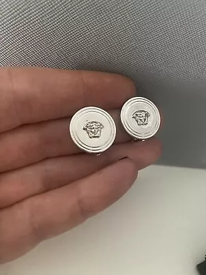 £120 • Buy Versace Medusa Earrings