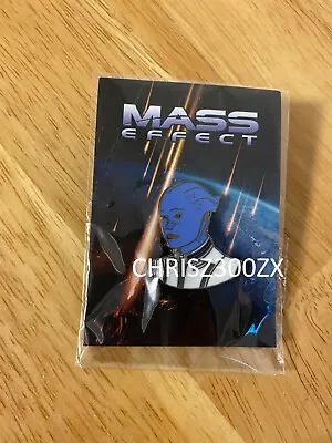 Mass Effect Legendary Edition Trilogy PS4 Liara Portrait Pin Figure N7 Bioware • $29.99