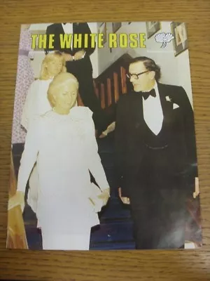 Nov-1986 Cricket: The White Rose - Official Members Magazine Of Yorkshire County • £3.99