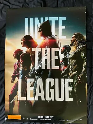 $50 • Buy Justice League  27  X 41  (Original Double Sided Movie Poster)