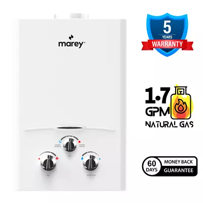 Tankless Water Heater Natural Gas On-Demand Instant 10L • $269.99