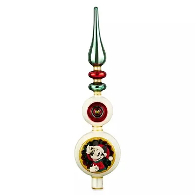 Disney Parks Mickey & Minnie Mouse Tree Topper Holiday Christmas NEW • $34.95