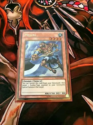 Yugioh Tcg Mezuki Pgld-en073 Gold Unlimited Edition  • $3.50