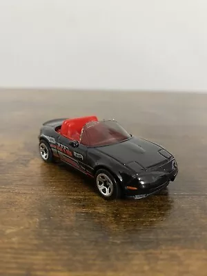 Hot Wheels 91 Mazda MX5 Black (5) Diecast Scale Model 1:64 Excellent Condition • £6.49