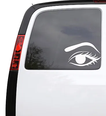 Car Sticker Decal Female Woman Eye Make Up Truck Laptop Window 7.8  By 5  Z588c • $7.99