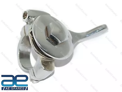 Air Choke Mag Lever RH Side 1  Handlebar Chrome For BSA TRIUMPH NORTON AJS ECs • $19.54