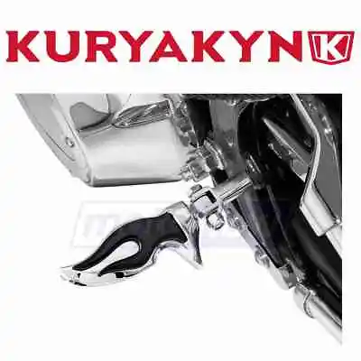 Kuryakyn Flamin Footpegs For 2002-2008 Yamaha XVS650AT V Star Silverado - Kx • $132.19