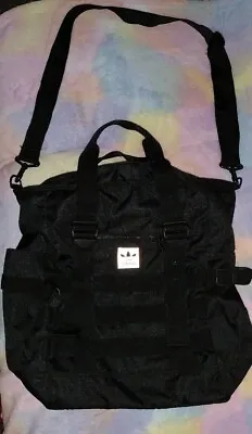 Adidas Originals Utility Carryall Unisex Tote Travel Bag-Black • $30