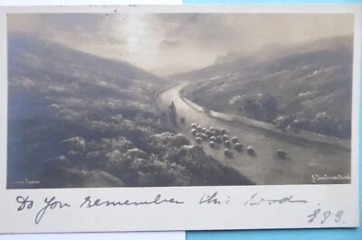 £2.50 • Buy Vintage Postcard, A Dartmoor Road By Elmer Keene Pub By Charles Worcester.