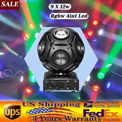 DMX RGBW LED DJ Moving Head Stage Lighting Beam Bar Disco Club Party Lights 120W • $118.75