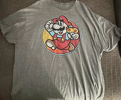 Super Mario Bros 2 T Shirt Tee 2XL XXL - SHIPS FREE - Nintendo Luigi Wario Yoshi • $15