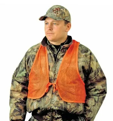 $4.79 • Buy Allen Mesh Blaze Orange Hunters Safety Vest One Size Fits Most 15758  ~ NIP