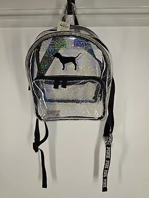 Pink By Victorias Secret Mini Clear Backpack New With Tags • $15