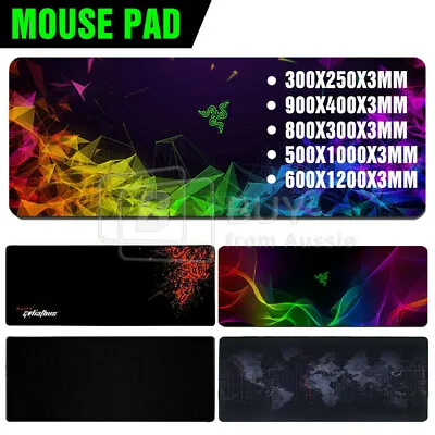 Extra Large Size Gaming Mouse Pad Desk Mat Extended Anti-slip Rubber Speed XXXL • $13.99