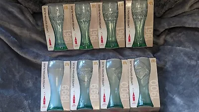 2011 Mcdonalds Coca Cola Glasses. All 8 Included.  • £0.99