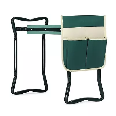 Foldable Garden Kneeler Kneeling Bench Stool Soft Cushion Seat • $20.71