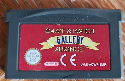 Game & Watch Gallery Advance Gameboy Advance • £8