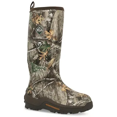 MUCK Boots COMPANY Men's Wetland Pro Rubber Snake 17in Realtree Boots (MWTPMEG) • $185