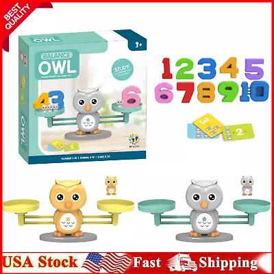 Balance Cool Math Game For Toddlers Ages 3-5 Piggy Educational Counting Toys • $35.99