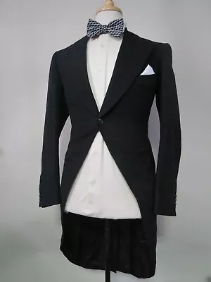 John Jones & Co Military 1939 Outfitters Savile Row London Tuxedo Tailcoat 36 R • $1109