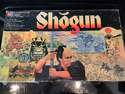 SHOGUN MILTON BRADLEY GAMEMASTER SERIES Vintage 1986 *INCOMPLETE* • $99.99