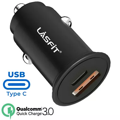 Lasfit Dual USB Fast Car Cigarette Charger Lighter Adapter Charge All Metal • $11.59