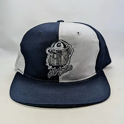 Georgetown Hoyas Vintage Starter Panel The Classic Ncaa Logo Snapback Hat 90s • $44.99