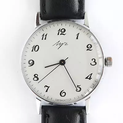 Vintage Watch USSR Luch De Luxe Poljot ULTRA SLIM Mechanical Wristwatch 2209 • $141.36