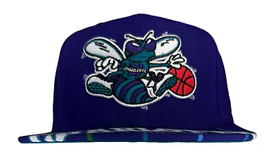 Mitchell & Ness NBA Charlotte Hornets HWC Swingman Pop Snapback Hat Cap New • $23.99