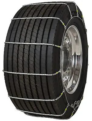 Quality Chain 3069 Super Single Cobra Cable Cam Tire Chains Traction Snow Truck • $244.99