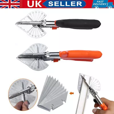 Adjustable 45-135 Degree Angle Miter Cutter Shear Scissors Branch Trim Tools UK • £6.79