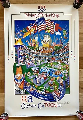 Signed Autographed Melanie Taylor Kent Olympic CenTOONial Games 1996 • $79.99