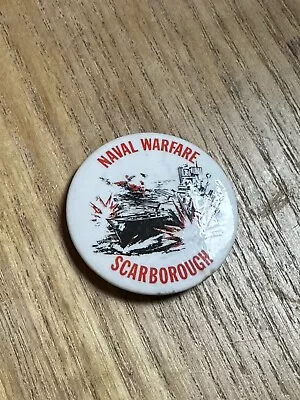 Vintage Naval Warfare Display - Peasholm Park Scarborough Pin Badge • £8.50
