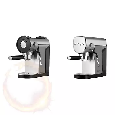 Devanti Coffee Machine Espresso Maker 20 Bar Milk Frother Cappuccino Latte Cafe • $107.33