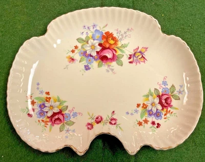 £15 • Buy James Kent Old Foley Burford Floral Scalloped Plate