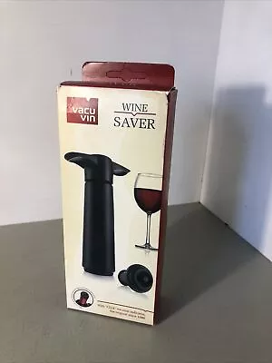 Vacuvin Vacuum Wine Saver Unused Vintage In Original Box • £12