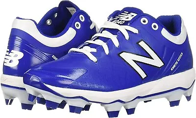 New Balance Men's 4040 V5 TPU Molded Baseball CLEATS BLUE MENS 15 SOFTBALL • $41.99