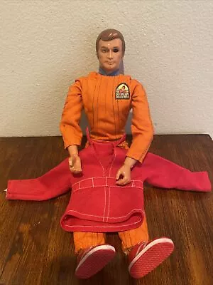 VTG Kenner Six Million Dollar Bionic Man 12  Steve Austin Figure 70's Test Pilot • $60