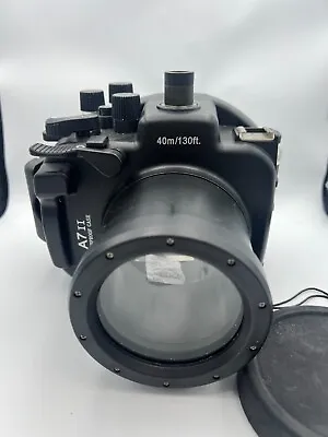 Meikon 40m/130ft  Black Underwater Camera Housing Case For Sony A7II  28-70mm • $200