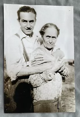 WALT DISNEY And His MOTHER FLORA Who Walt ACCIDENTALLY KILLED Photo PHOTOCOPY • $9.99