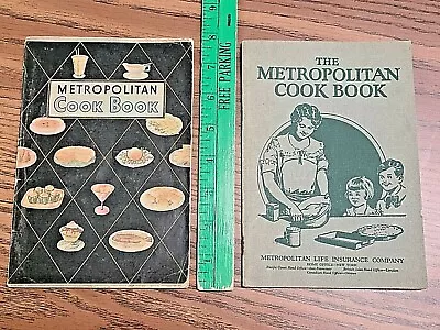 Lot Of 2 Vintage Metropolitan Cook Books • $11