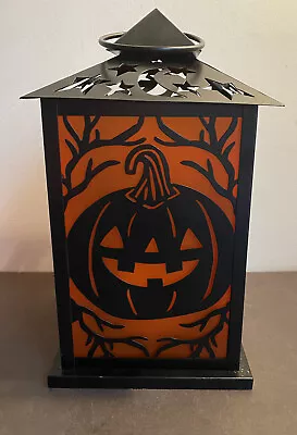 Vintage Halloween Light Up Lantern Pumpkin 12” • $29.99