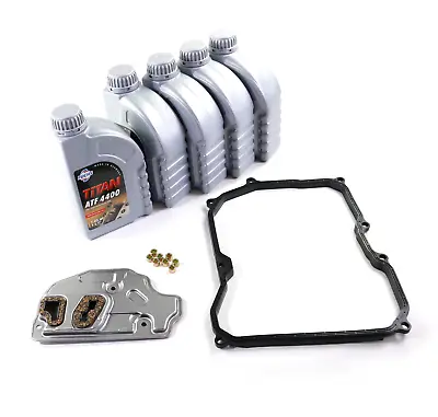 VW Mk5 Jetta NB B6 Passat CC 2.5 6 Speed Auto 09G Transmission Oil Filter Kit • $99.98