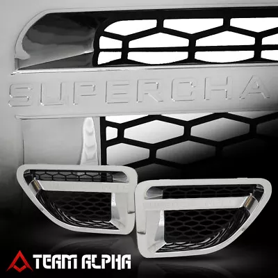 Fits 2006-2009 Range Rover Sport {Chrome/Black Mesh  SUPERCHARGED } Side Grills • $34.99