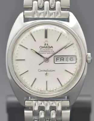 Omega Constellation Automatic  C  Case Vintage 35mm Day/Date Mens Watch Cal. 751 • $1695