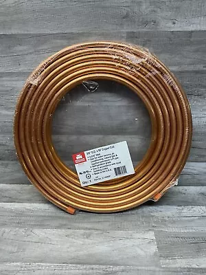 Mueller Industries 50' Long 5/8  OD X 0.555  ID Copper Seamless Tube READ (G) • $114.95