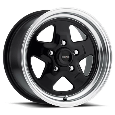 $165 • Buy 15  Vision American Muscle 521H Nitro Black Machined Wheel 15x7 5x4.75 Rim 0mm