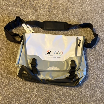 Bridgestone Olympic Messenger Laptop Bag Brand New Backpack School • £20